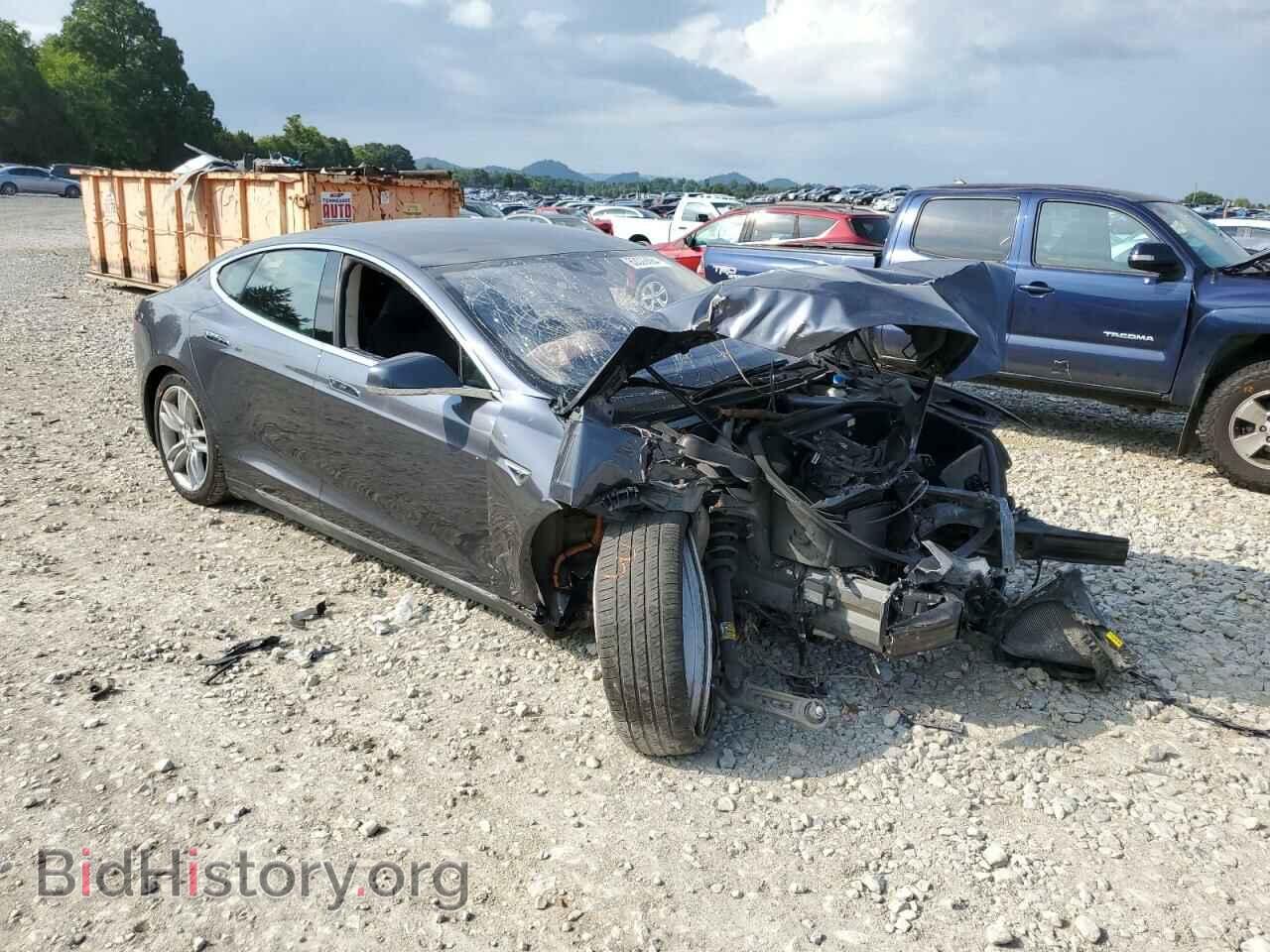 2014 TESLA MODEL S - VIN: 5YJSA1H11EFP61296 - Фото 4