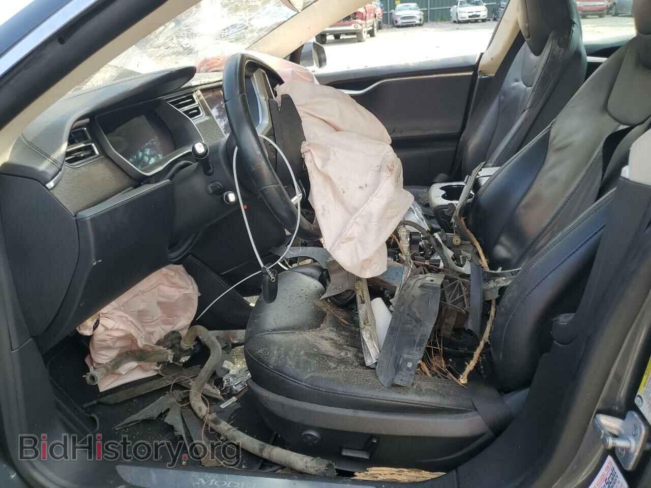 2014 TESLA MODEL S - VIN: 5YJSA1H11EFP61296 - Фото 7