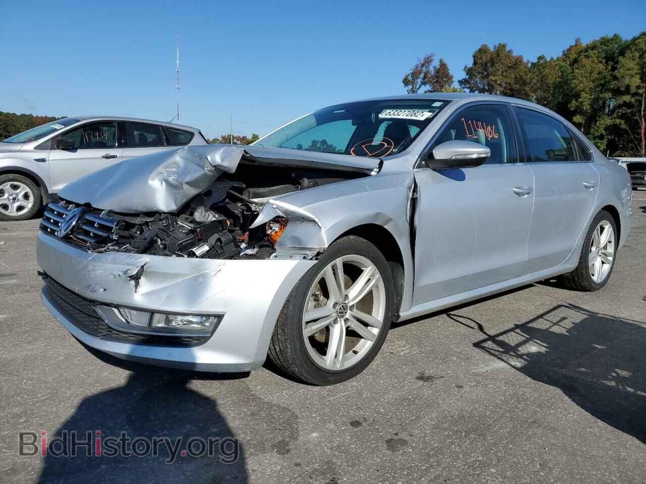 2012 VOLKSWAGEN PASSAT - VIN: 1VWBM7A37CC101261 - Фото 2