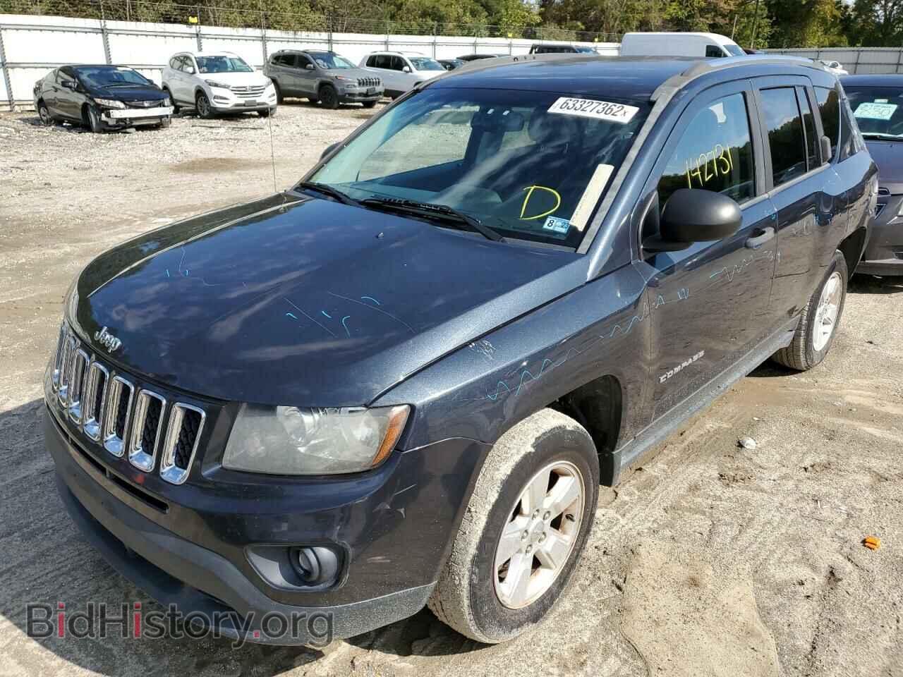 2014 JEEP COMPASS - VIN: 1C4NJCBA5ED619087 - Фото 2