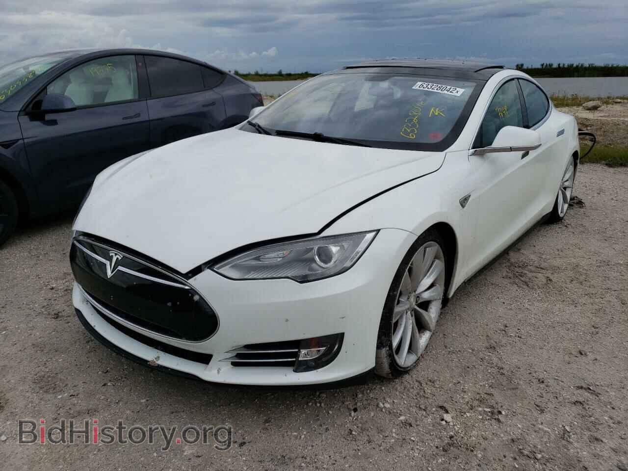 2013 TESLA MODEL S - VIN: 5YJSA1CP7DFP07883 - Photo 2