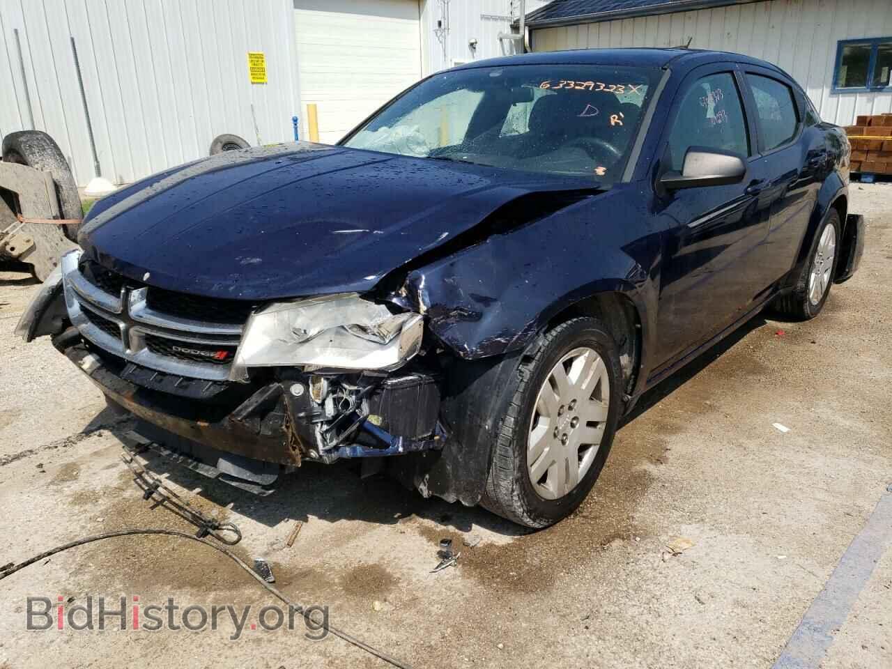 Фотография 1C3CDZAB4DN654972 - DODGE AVENGER 2013