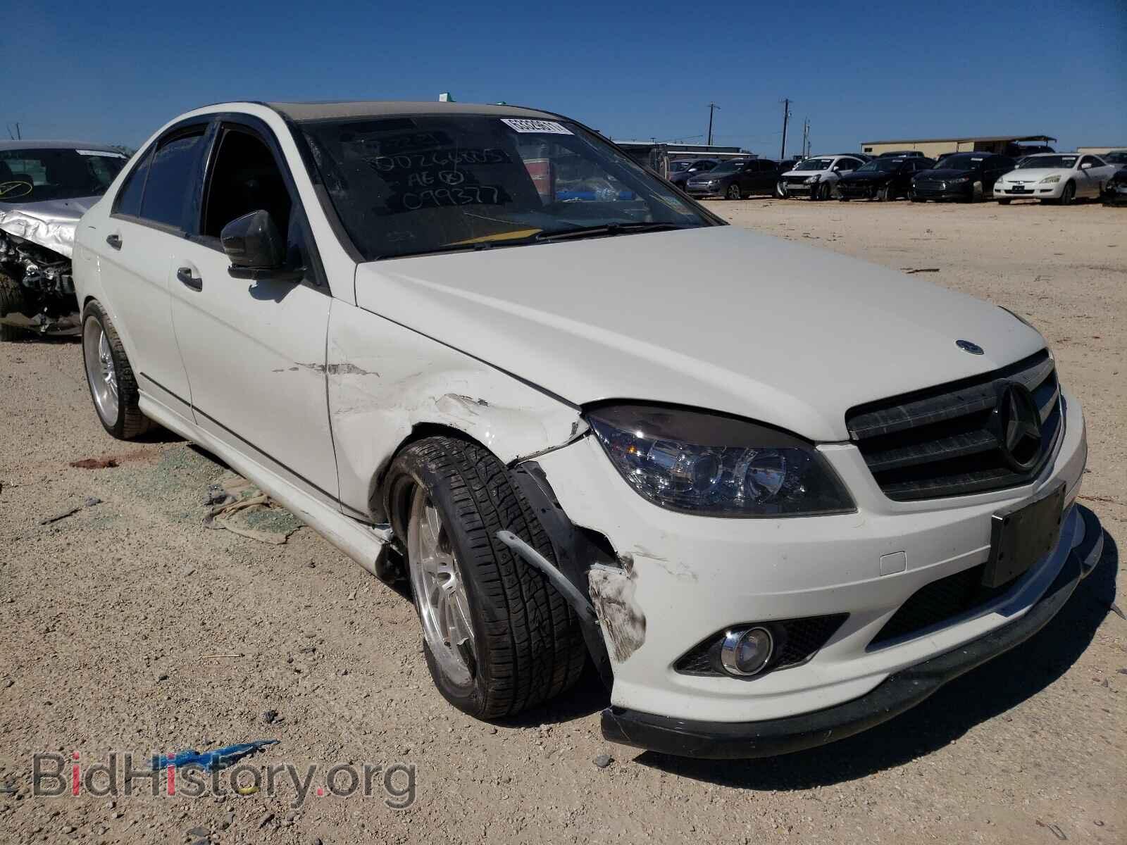 Photo WDDGF5EB2AR099377 - MERCEDES-BENZ C-CLASS 2010