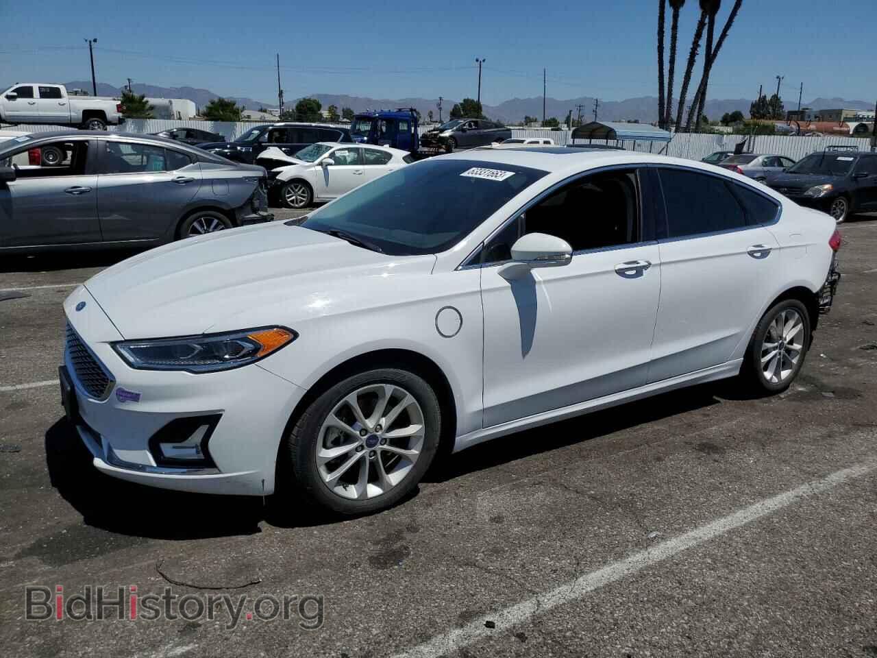 Фотография 3FA6P0SU2KR286772 - FORD FUSION 2019