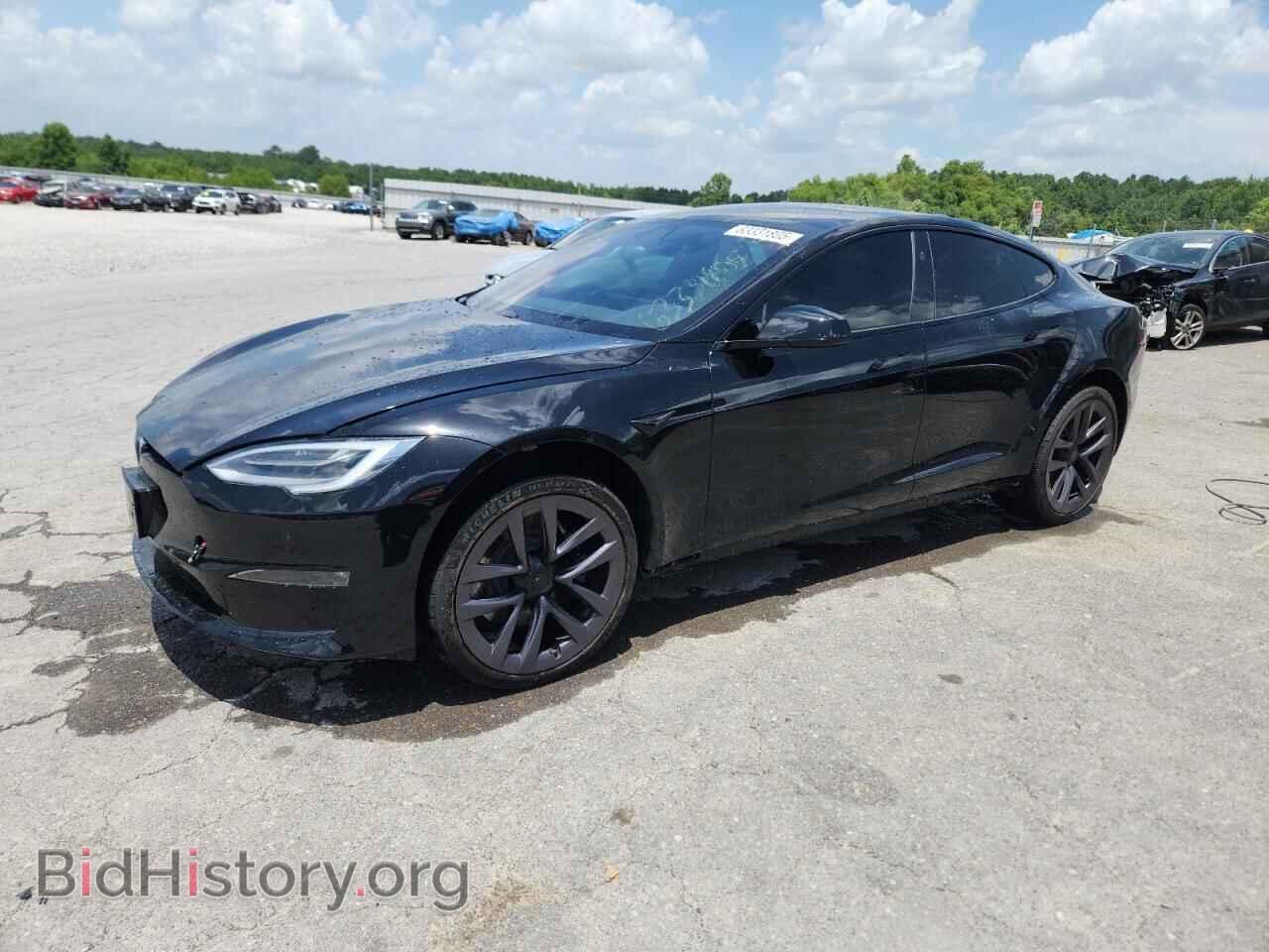 Фотография 5YJSA1E58MF433704 - TESLA MODEL S 2021