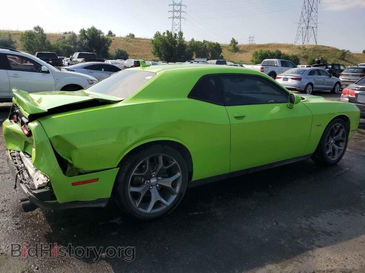 2015 DODGE CHALLENGER - VIN: 2C3CDZBTXFH710030 - Фото 3