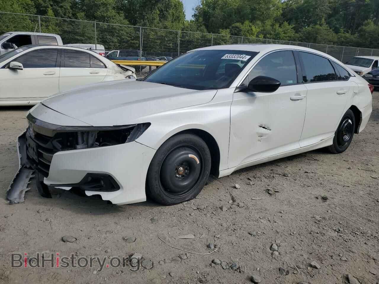 Photo 1HGCV2F34MA005103 - HONDA ACCORD 2021