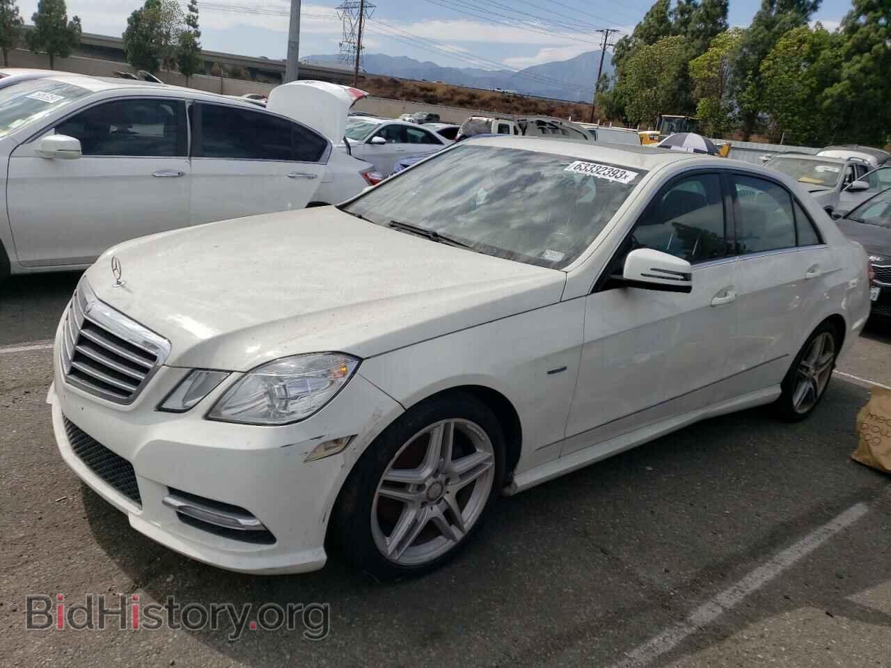 Photo WDDHF5KB2CA614940 - MERCEDES-BENZ E-CLASS 2012