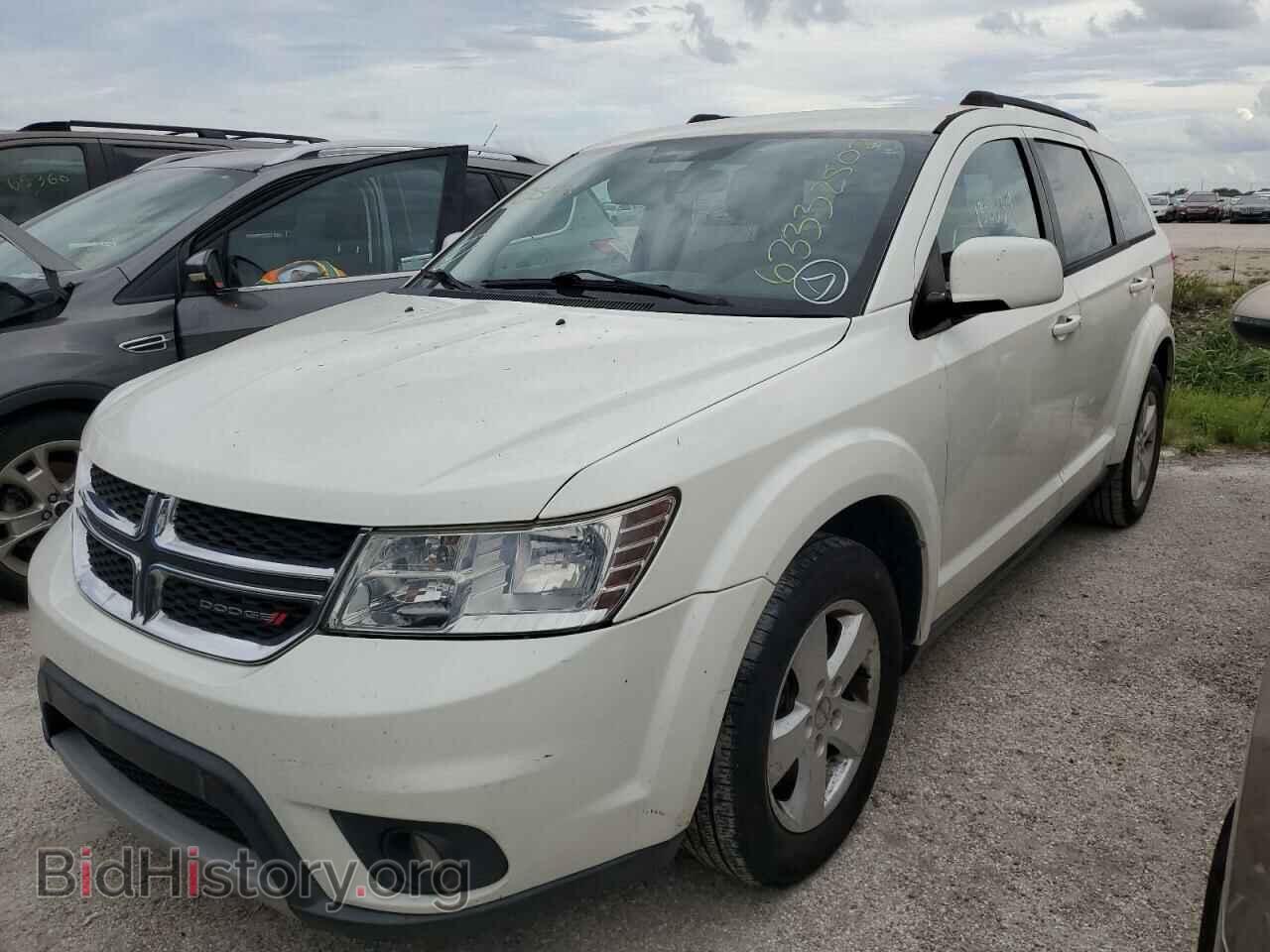 2012 DODGE JOURNEY - VIN: 3C4PDCBGXCT387503 - Фото 2