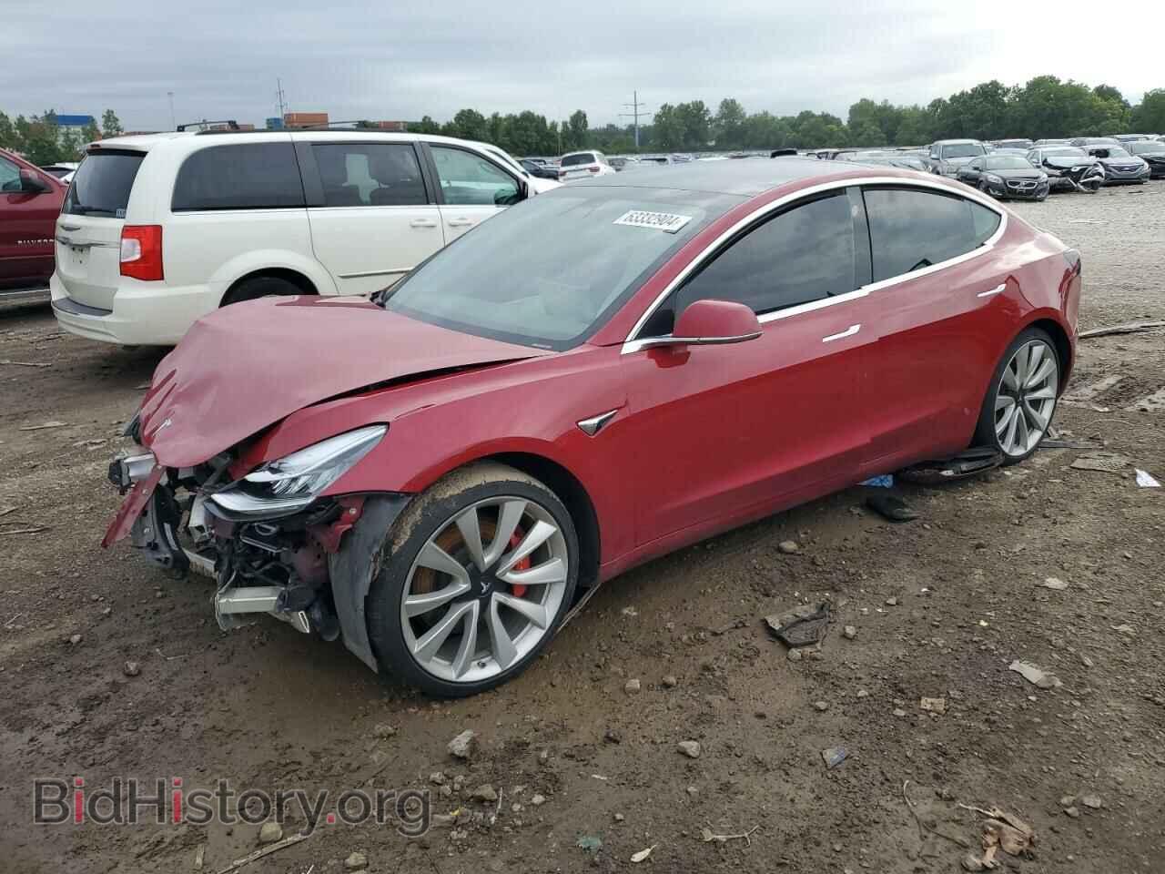 Фотография 5YJ3E1EB4KF472687 - TESLA MODEL 3 2019