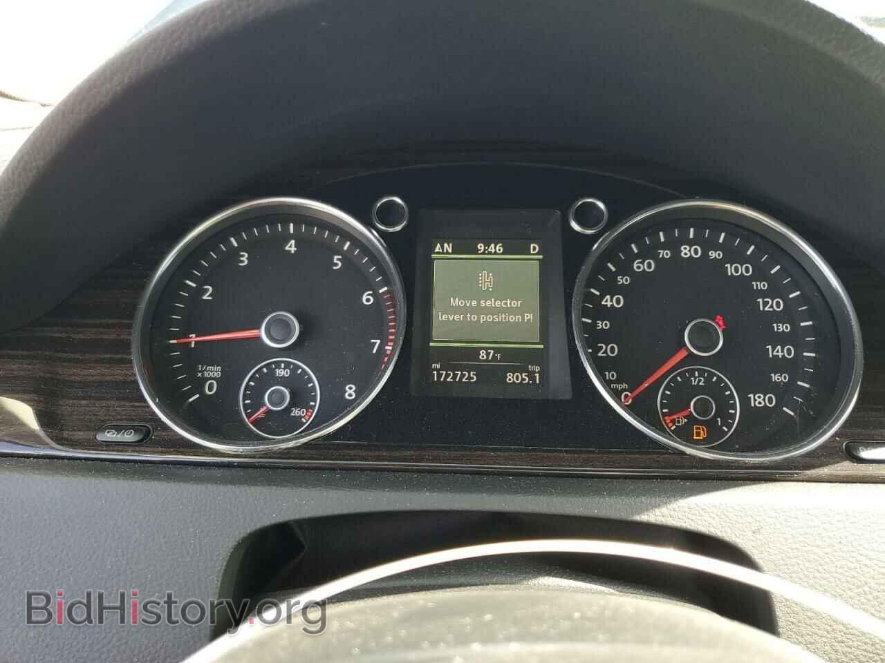 2013 VOLKSWAGEN CC - VIN: WVWGU7AN0DE529270 - Фото 9