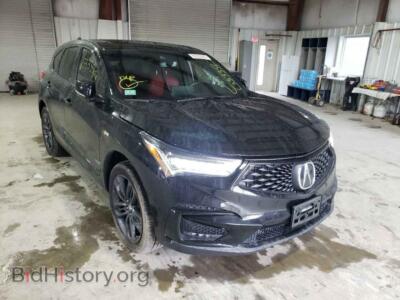2021 Acura RDX RDX A-Spec, black — VIN 5J8TC2H65ML020663, Copart