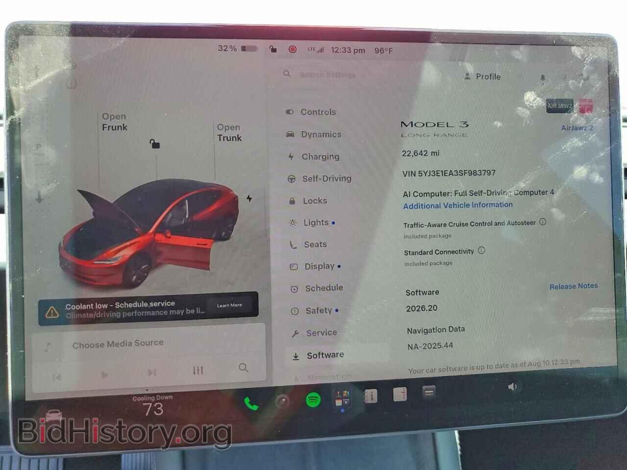 2025 TESLA MODEL 3 - VIN: 5YJ3E1EA3SF983797 - Photo 9