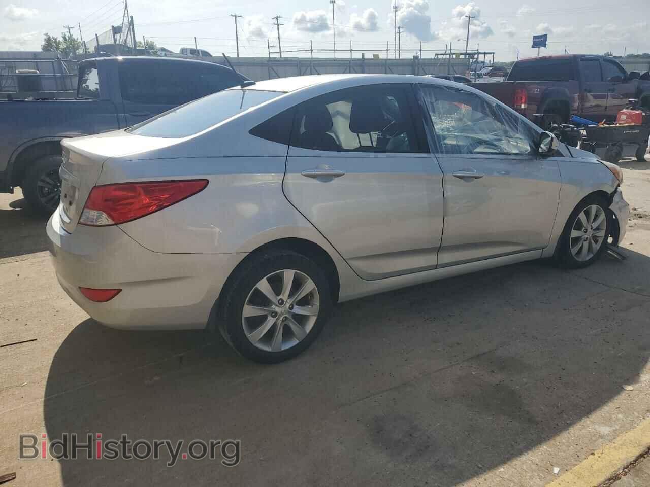2014 HYUNDAI ACCENT - VIN: KMHCU4AEXEU596281 - Фото 3