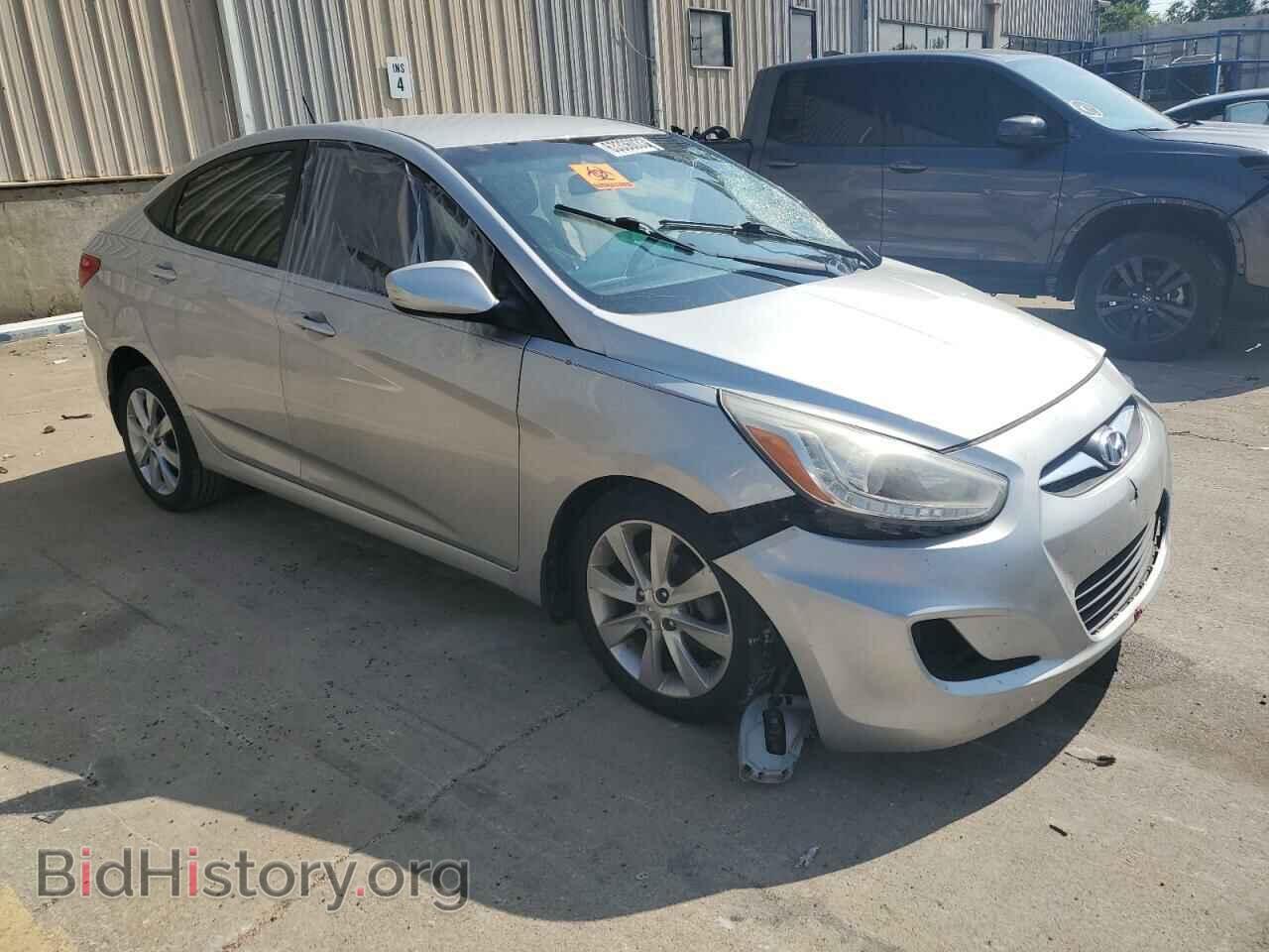 2014 HYUNDAI ACCENT - VIN: KMHCU4AEXEU596281 - Фото 4