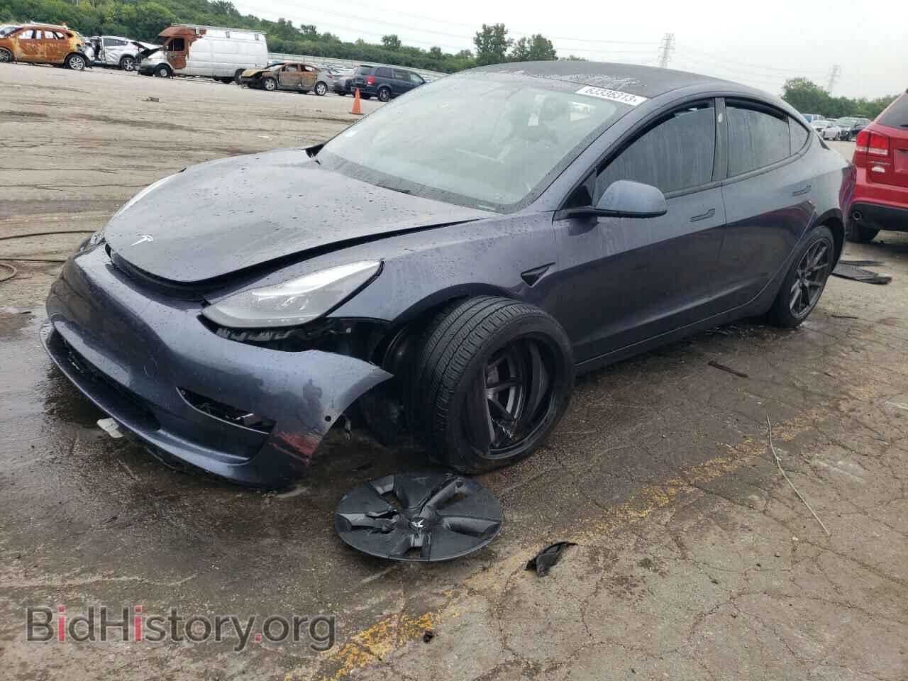 Photo 5YJ3E1EA2NF104729 - TESLA MODEL 3 2022