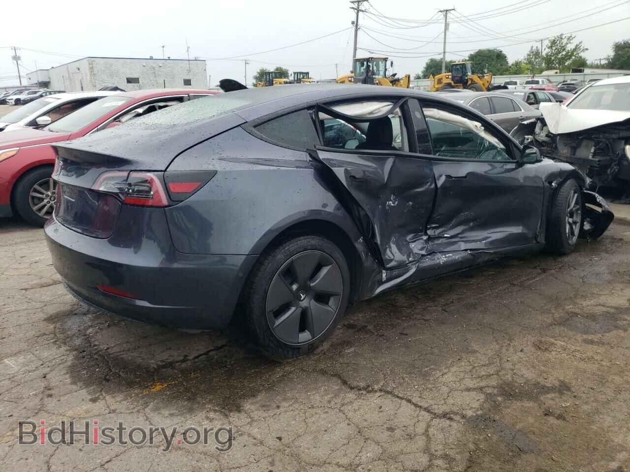 2022 TESLA MODEL 3 - VIN: 5YJ3E1EA2NF104729 - Фото 3