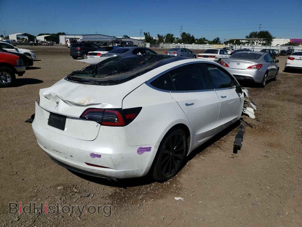2019 TESLA MODEL 3 - VIN: 5YJ3E1EA6KF417553 - Фото 4