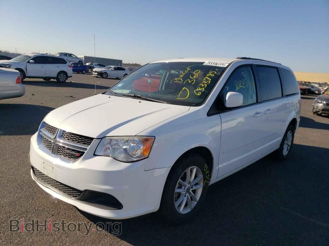 2014 DODGE CARAVAN - VIN: 2C4RDGCG3ER240637 - Фото 2