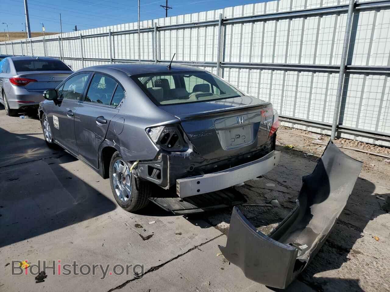 2012 HONDA CIVIC - VIN: JHMFB4F22CS007589 - Фото 3