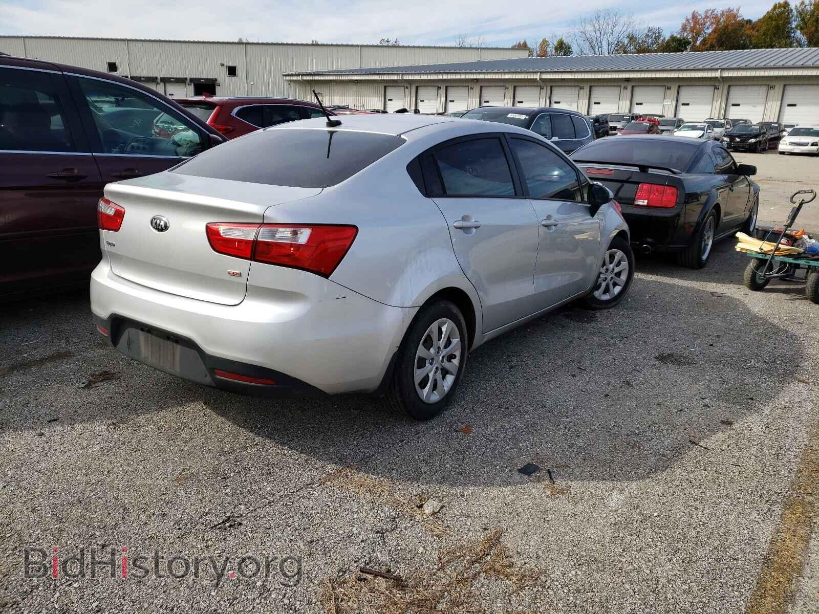 2014 KIA RIO - VIN: KNADM4A38E6361869 - Фото 4