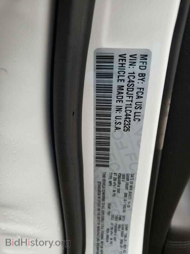 2020 DODGE DURANGO - VIN: 1C4SDJFT1LC442325 - Photo 10