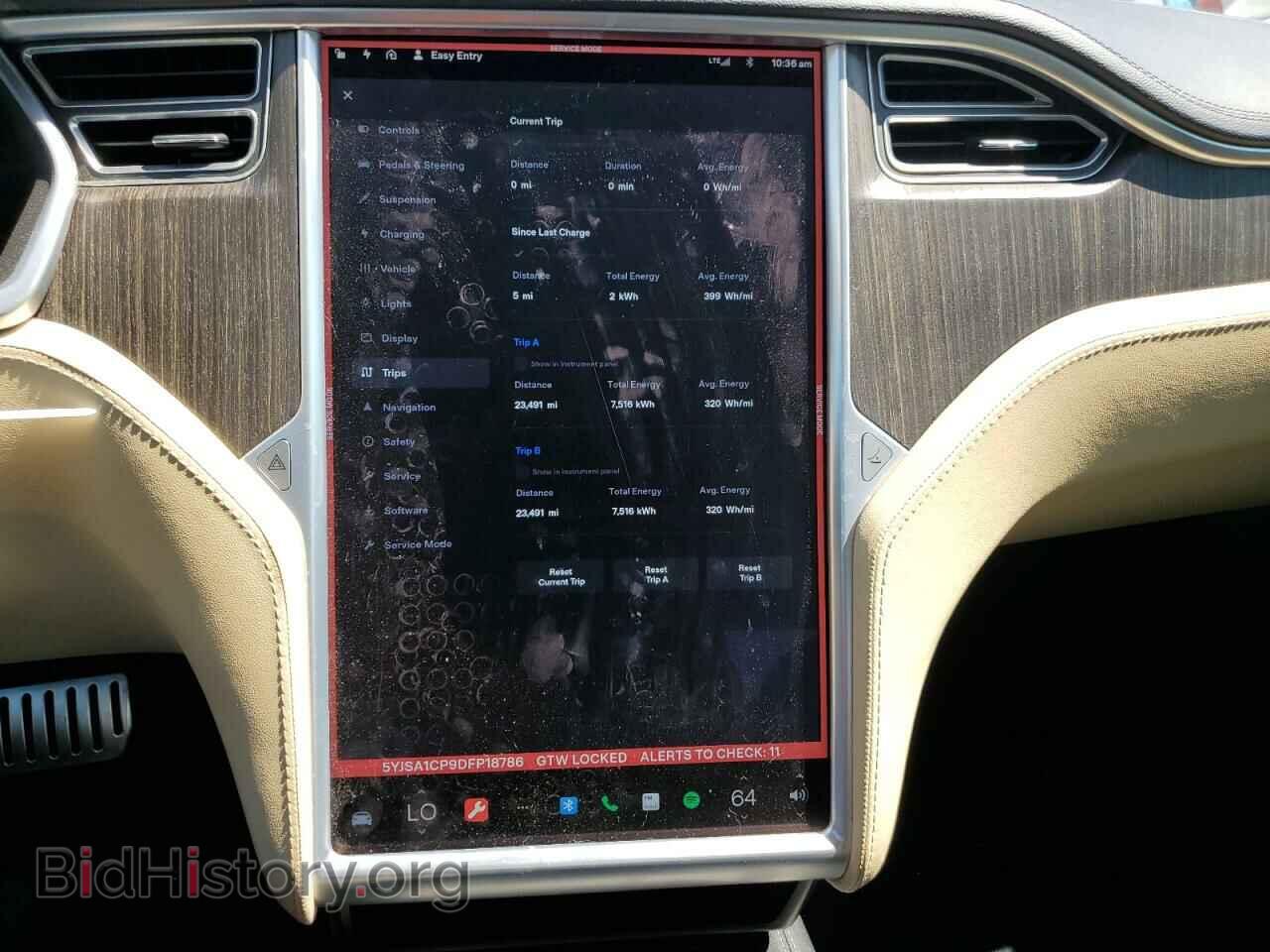 2013 TESLA MODEL S - VIN: 5YJSA1CP9DFP18786 - Photo 9