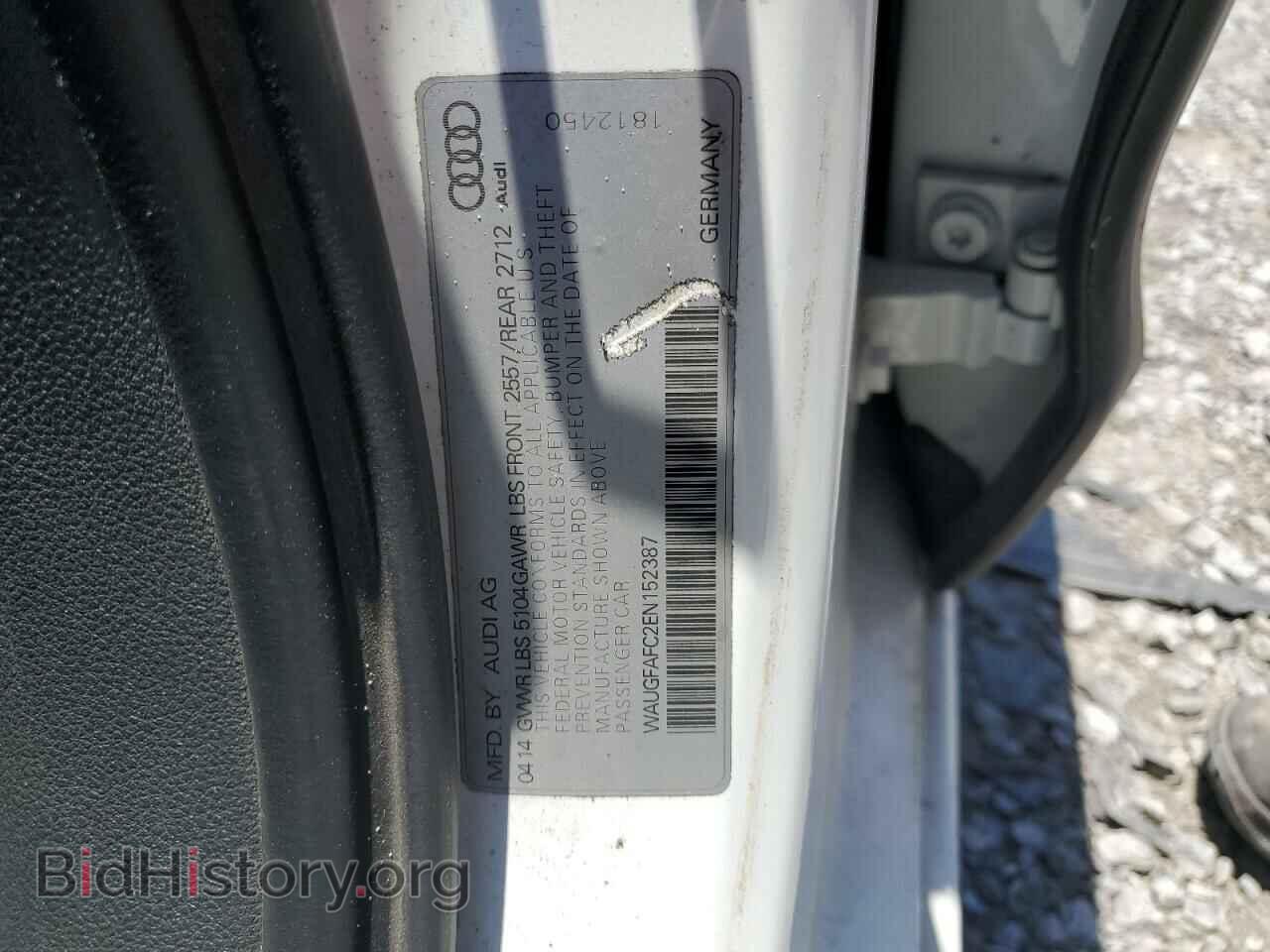 2014 AUDI A6 - VIN: WAUGFAFC2EN152387 - Photo 12