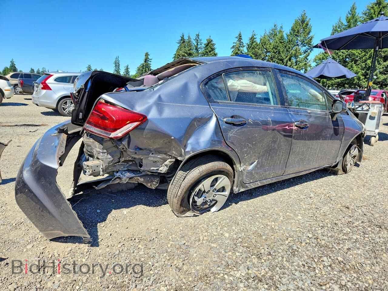 2013 HONDA CIVIC - VIN: 19XFB2F55DE222453 - Фото 3