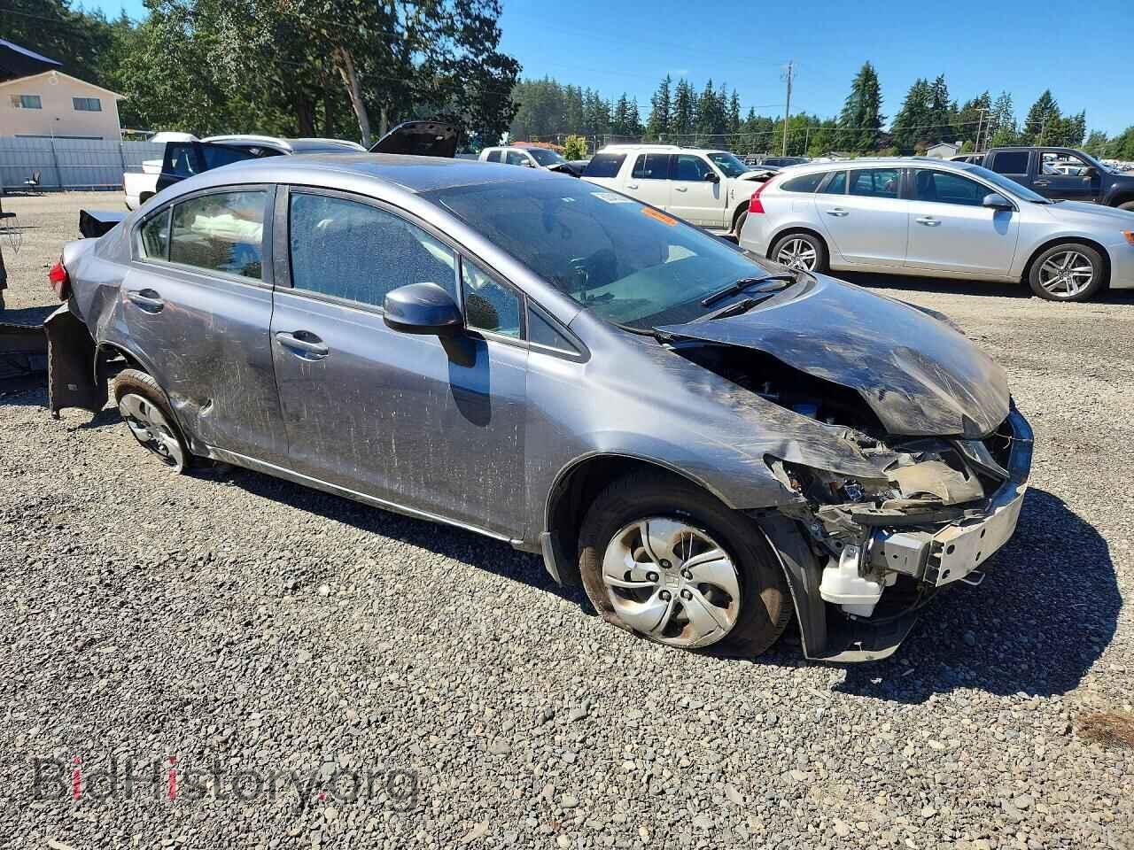 2013 HONDA CIVIC - VIN: 19XFB2F55DE222453 - Фото 4