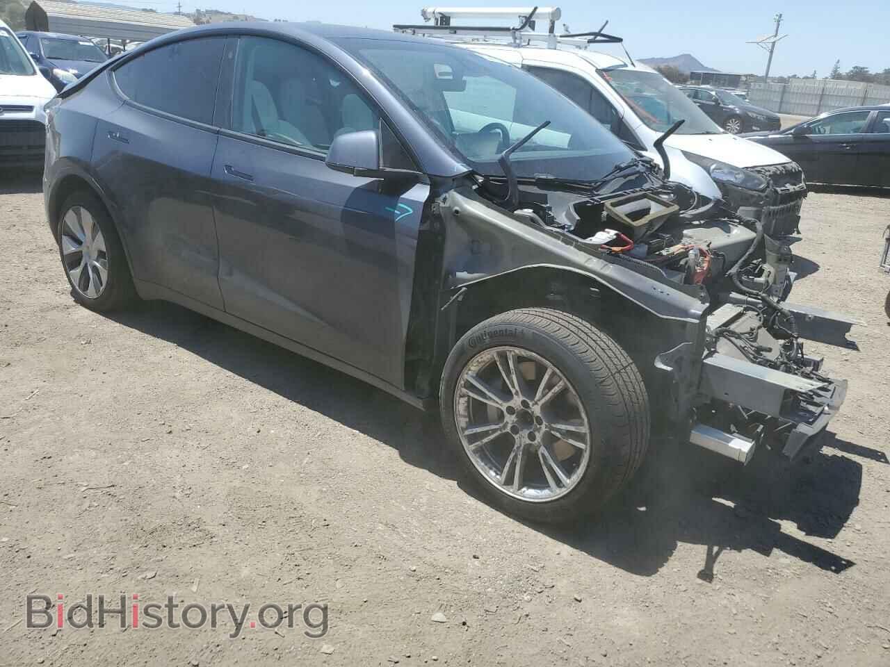 2021 TESLA MODEL Y - VIN: 5YJYGDEE1MF087196 - Фото 4