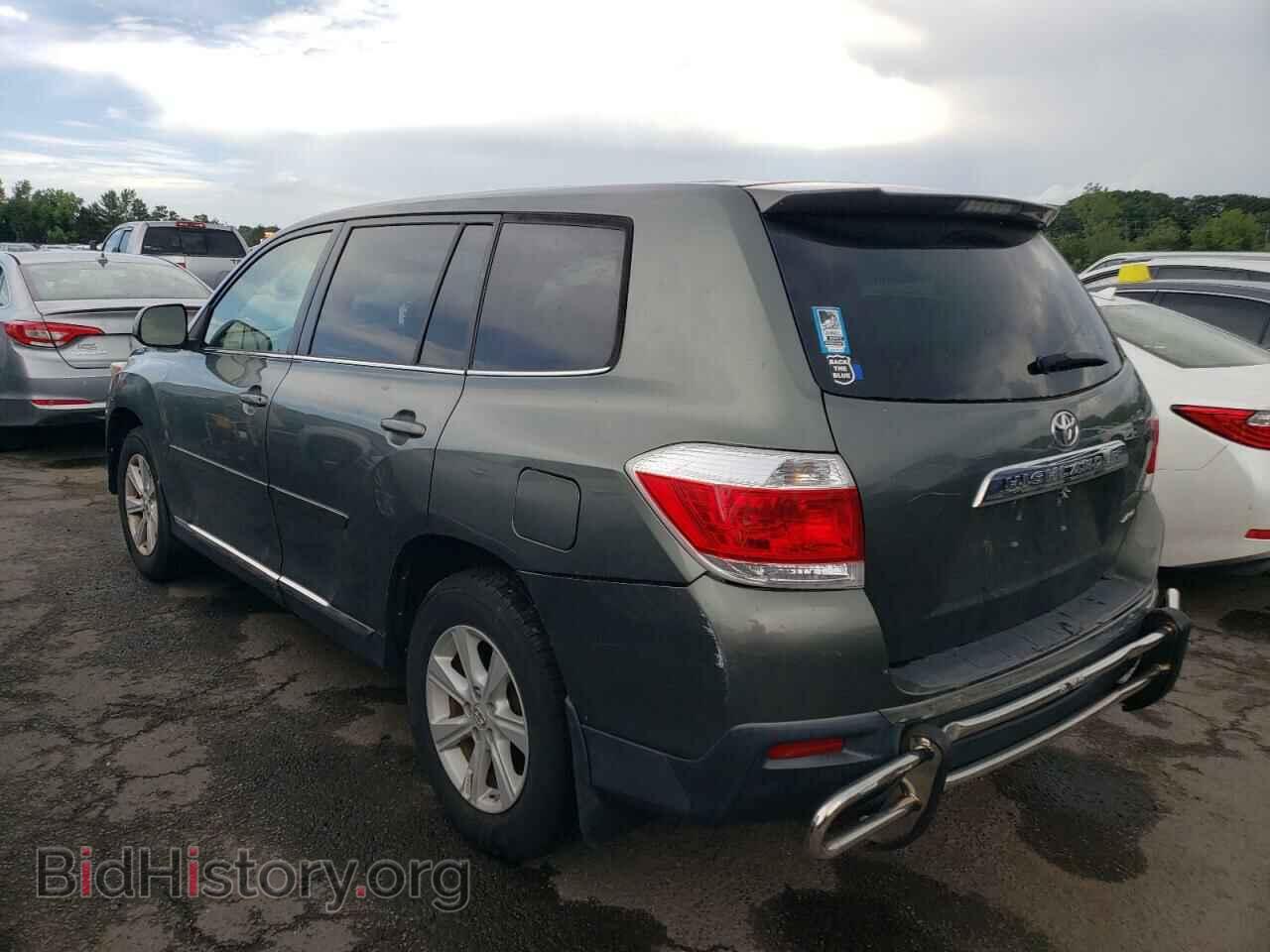 2013 TOYOTA HIGHLANDER - VIN: 5TDBK3EH8DS240760 - Фото 2
