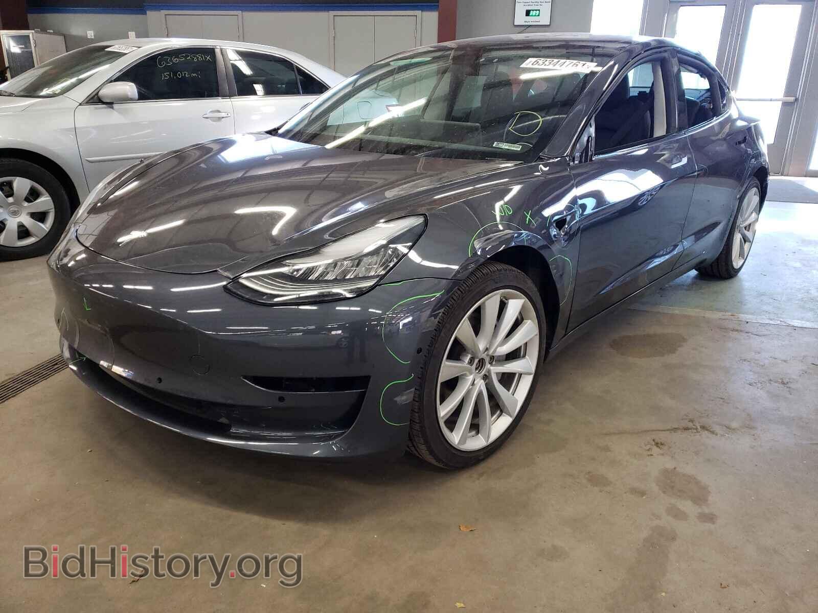 2018 TESLA MODEL 3 - VIN: 5YJ3E1EB8JF121182 - Фото 2