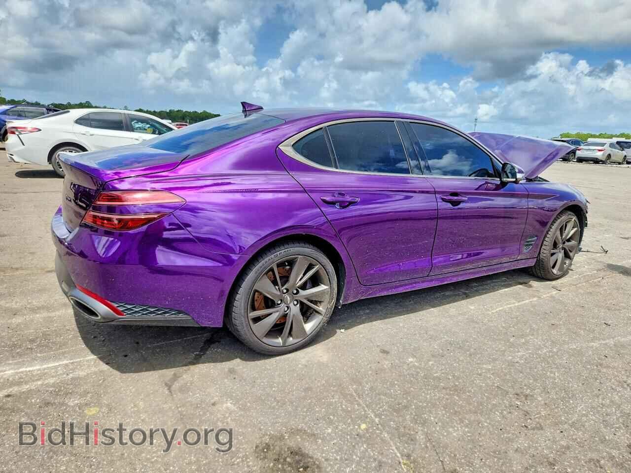 2022 GENESIS G70 - VIN: KMTG54TE8NU103263 - Photo 3