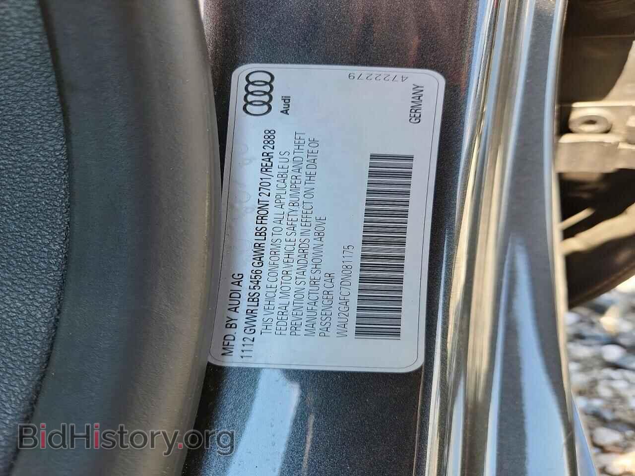 2013 AUDI A7 - VIN: WAU2GAFC7DN081175 - Photo 13