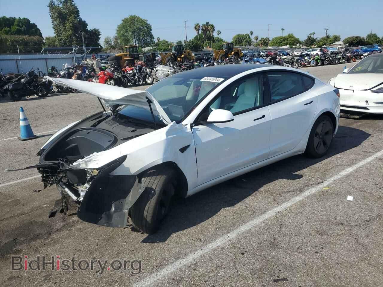 Photo 5YJ3E1EA8MF987475 - TESLA MODEL 3 2021