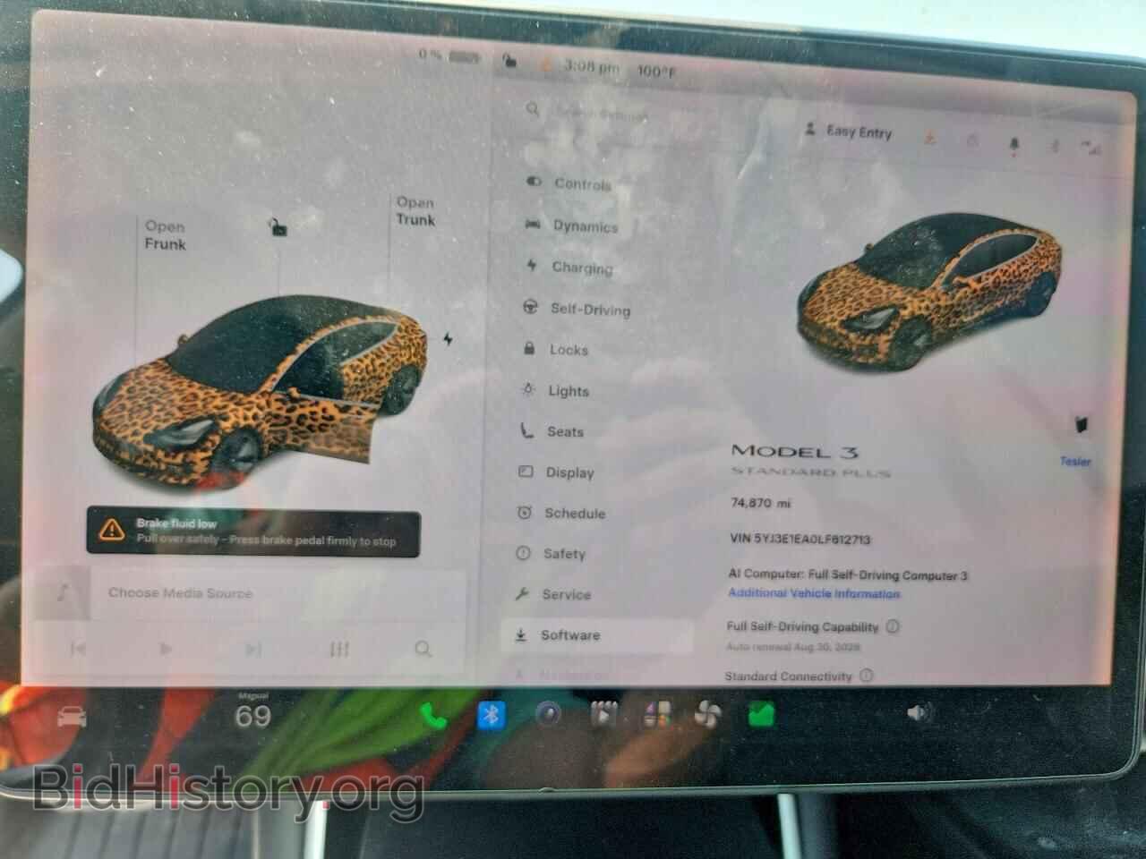 2020 TESLA MODEL 3 - VIN: 5YJ3E1EA0LF612713 - Photo 9