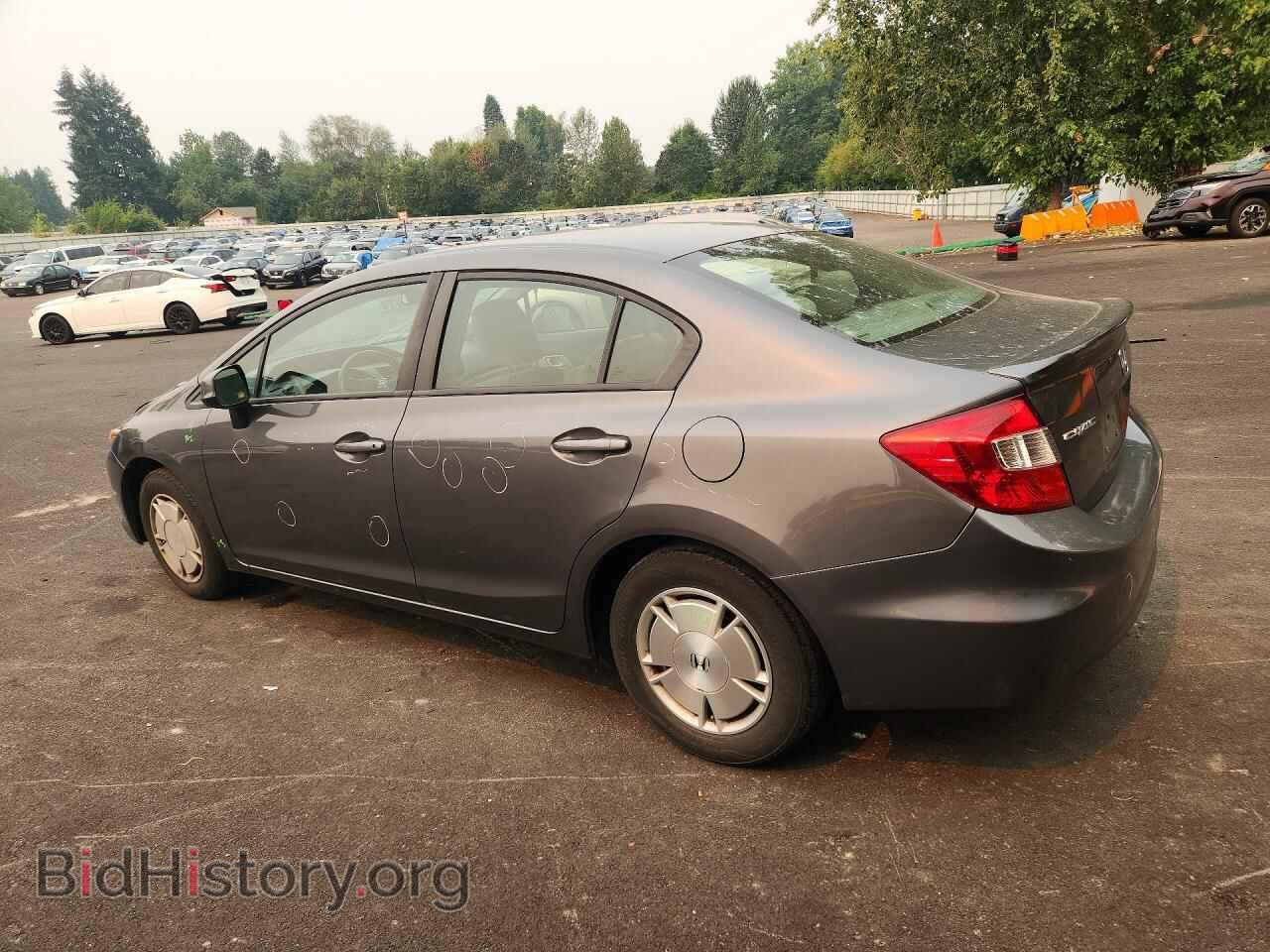 2012 HONDA CIVIC - VIN: 2HGFB2F65CH590371 - Фото 2