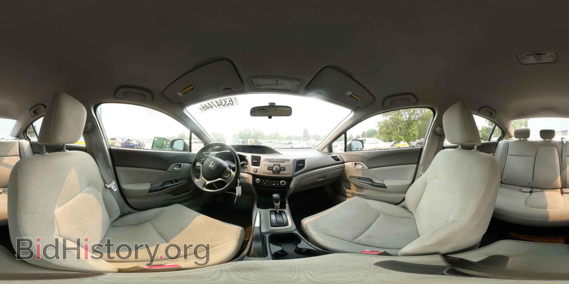 2012 HONDA CIVIC - VIN: 2HGFB2F65CH590371 - Фото 14