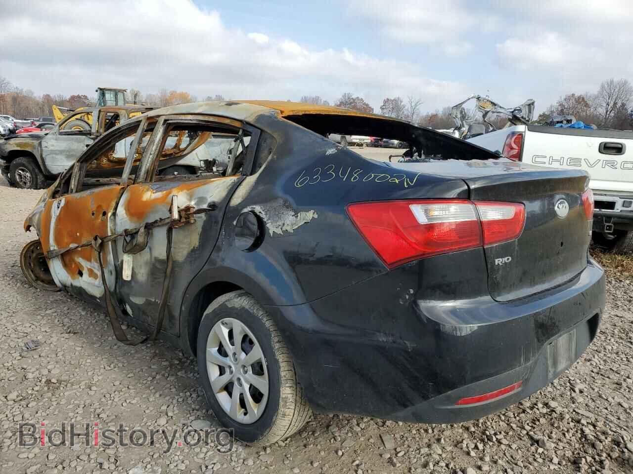 2013 KIA RIO - VIN: KNADM4A31D6190185 - Фото 3