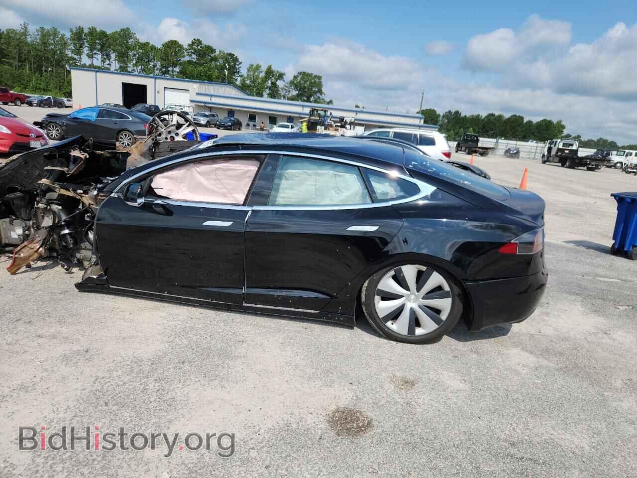 2020 TESLA MODEL S - VIN: 5YJSA1E27LF413271 - Фото 2
