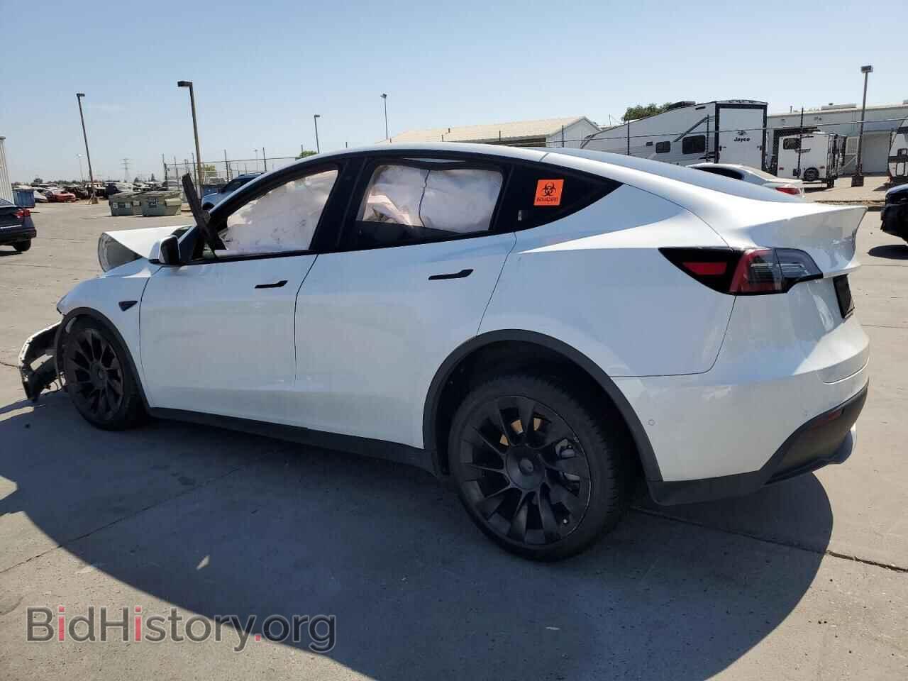 2020 TESLA MODEL Y - VIN: 5YJYGDEE5LF055513 - Фото 2