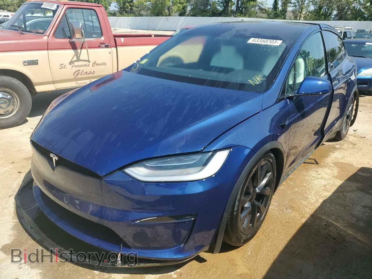 Photo 7SAXCBE54NF360261 - TESLA MODEL X 2022