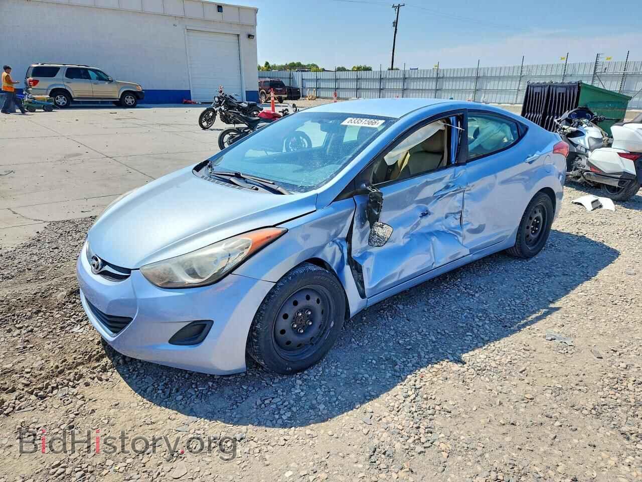 Photo KMHDH4AE8CU292002 - HYUNDAI ELANTRA 2012