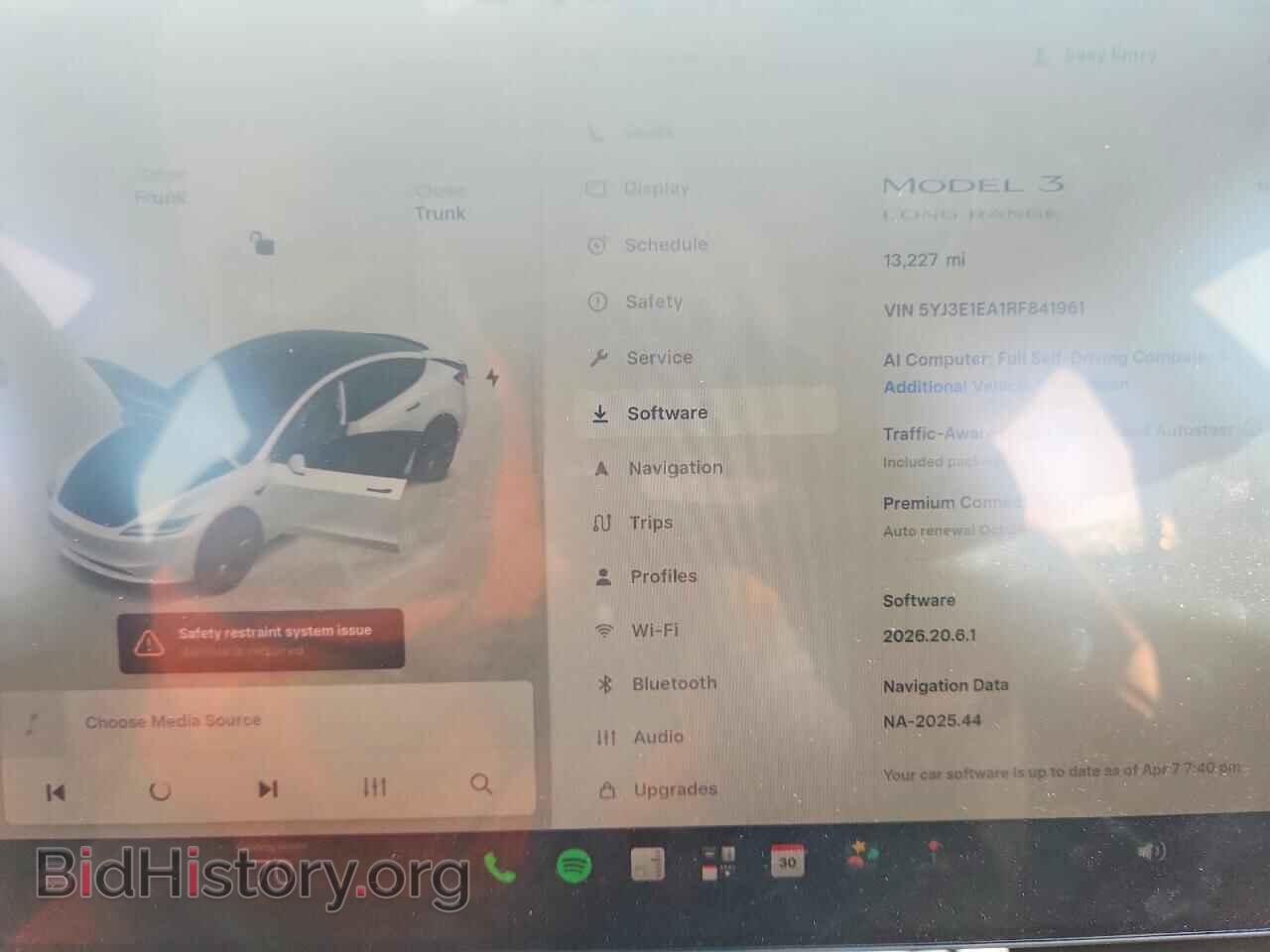 2024 TESLA MODEL 3 - VIN: 5YJ3E1EA1RF841961 - Фото 9