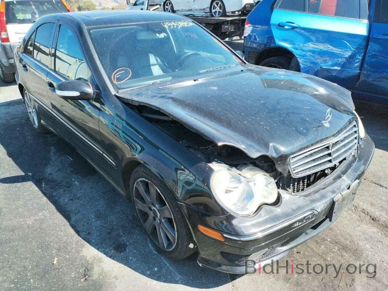 Photo WDBRF52H37F860454 - MERCEDES-BENZ C-CLASS 2007