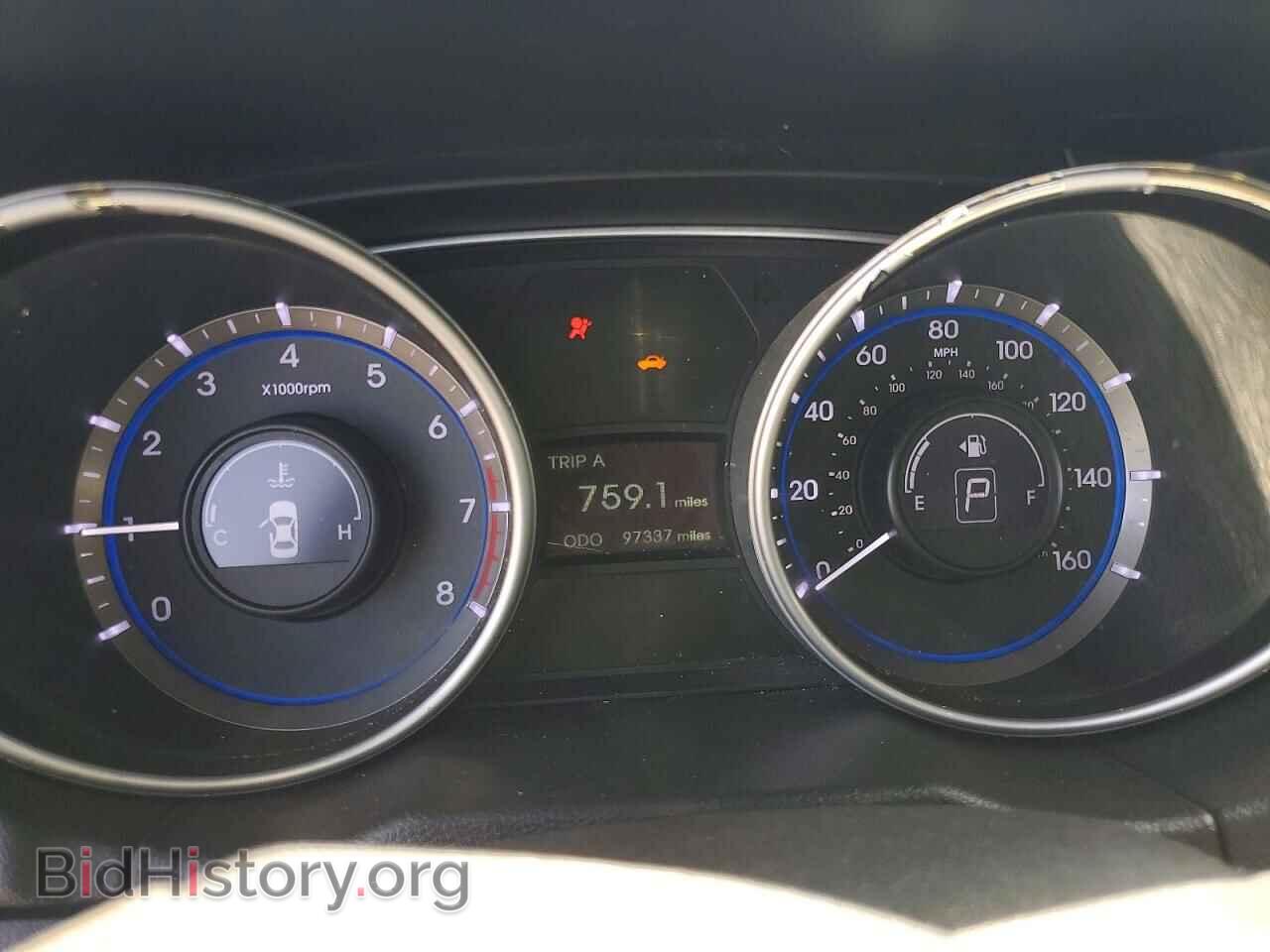 2012 HYUNDAI SONATA - VIN: 5NPEC4ACXCH490516 - Фото 9