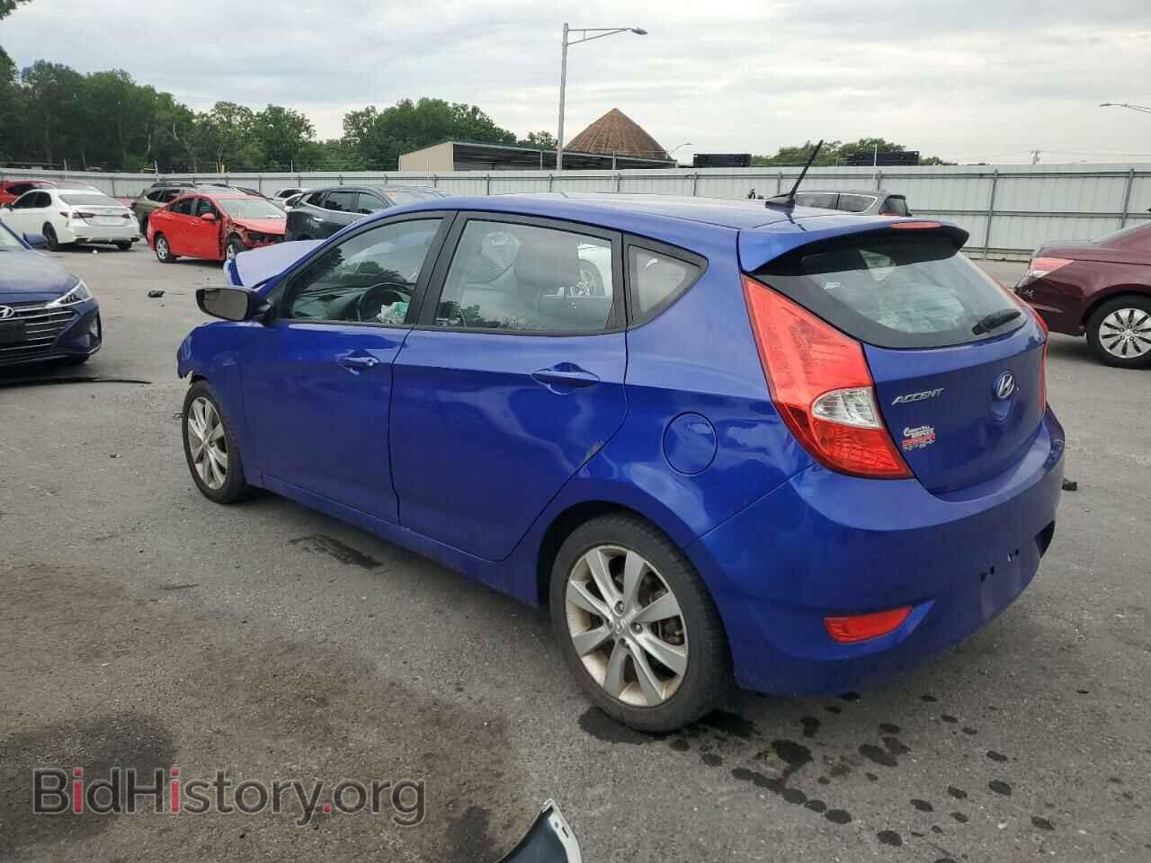 2014 HYUNDAI ACCENT - VIN: KMHCU5AE1EU184160 - Фото 2