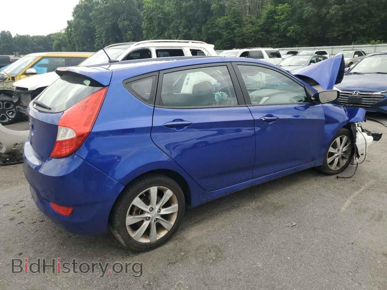2014 HYUNDAI ACCENT - VIN: KMHCU5AE1EU184160 - Фото 3
