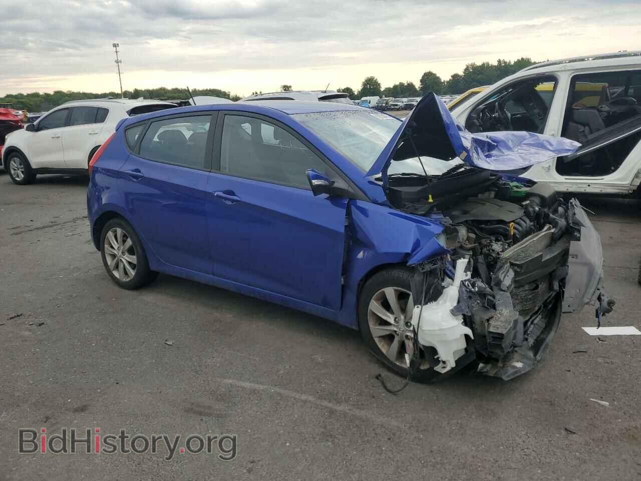 2014 HYUNDAI ACCENT - VIN: KMHCU5AE1EU184160 - Фото 4